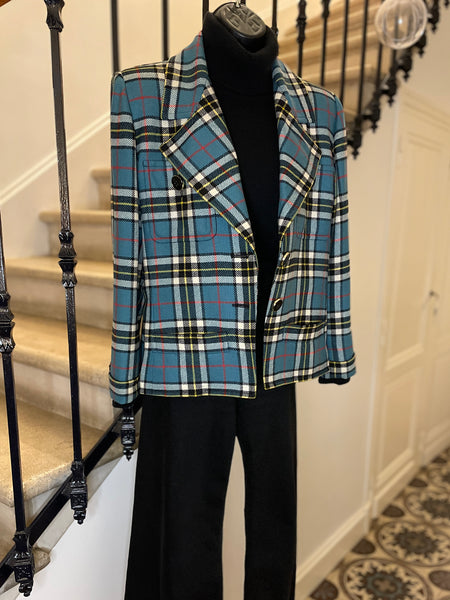 Veste/blazer tartan