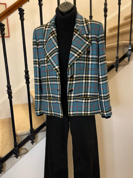 Veste/blazer tartan