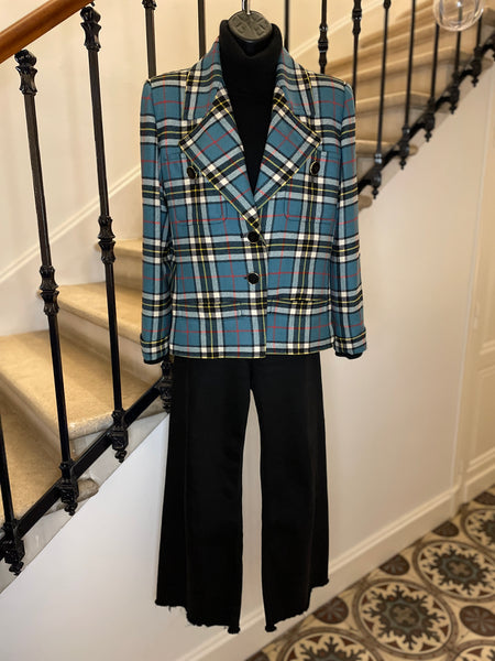 Veste/blazer tartan