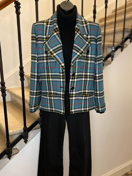 Veste/blazer tartan