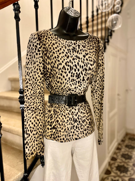 Blouse ajustée 🐆