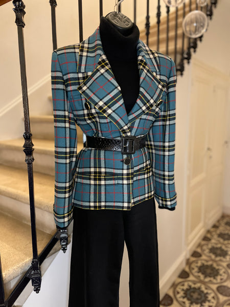 Veste/blazer tartan