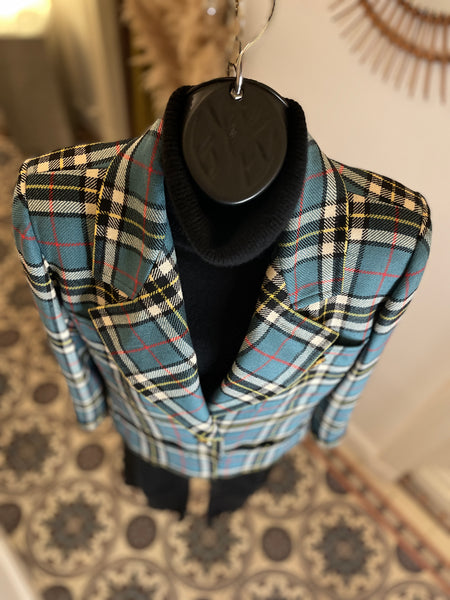 Veste/blazer tartan