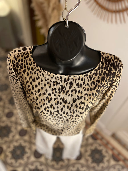 Blouse ajustée 🐆