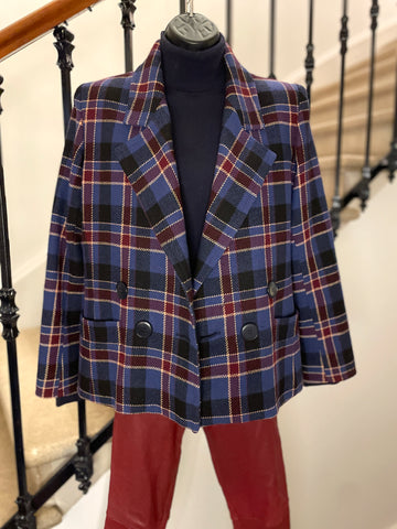 Blazer tartan