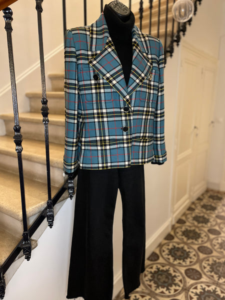 Veste/blazer tartan