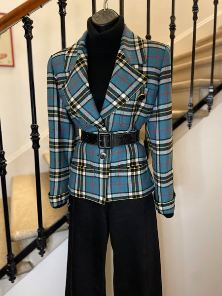 Veste/blazer tartan