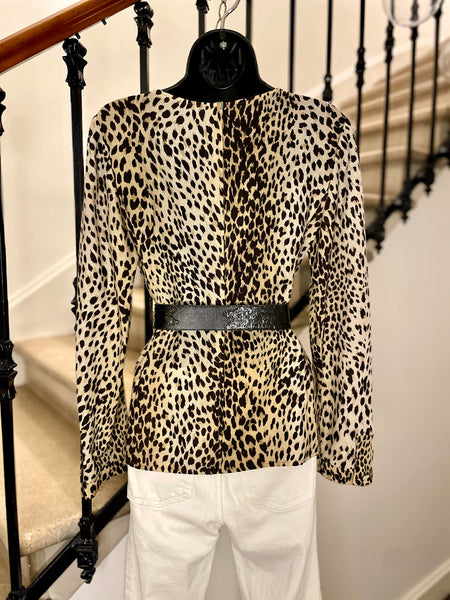 Blouse ajustée 🐆