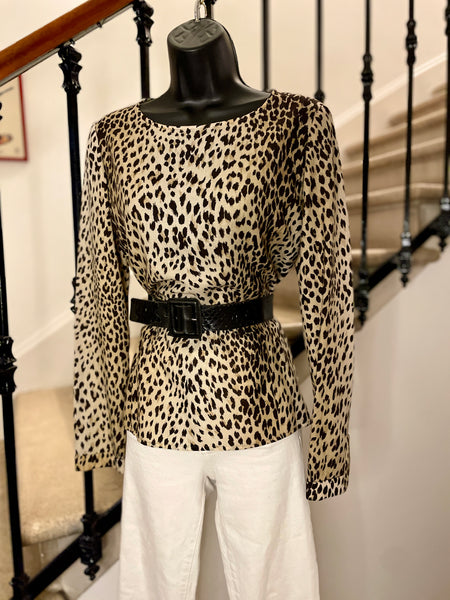 Blouse ajustée 🐆