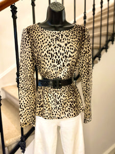 Blouse ajustée 🐆