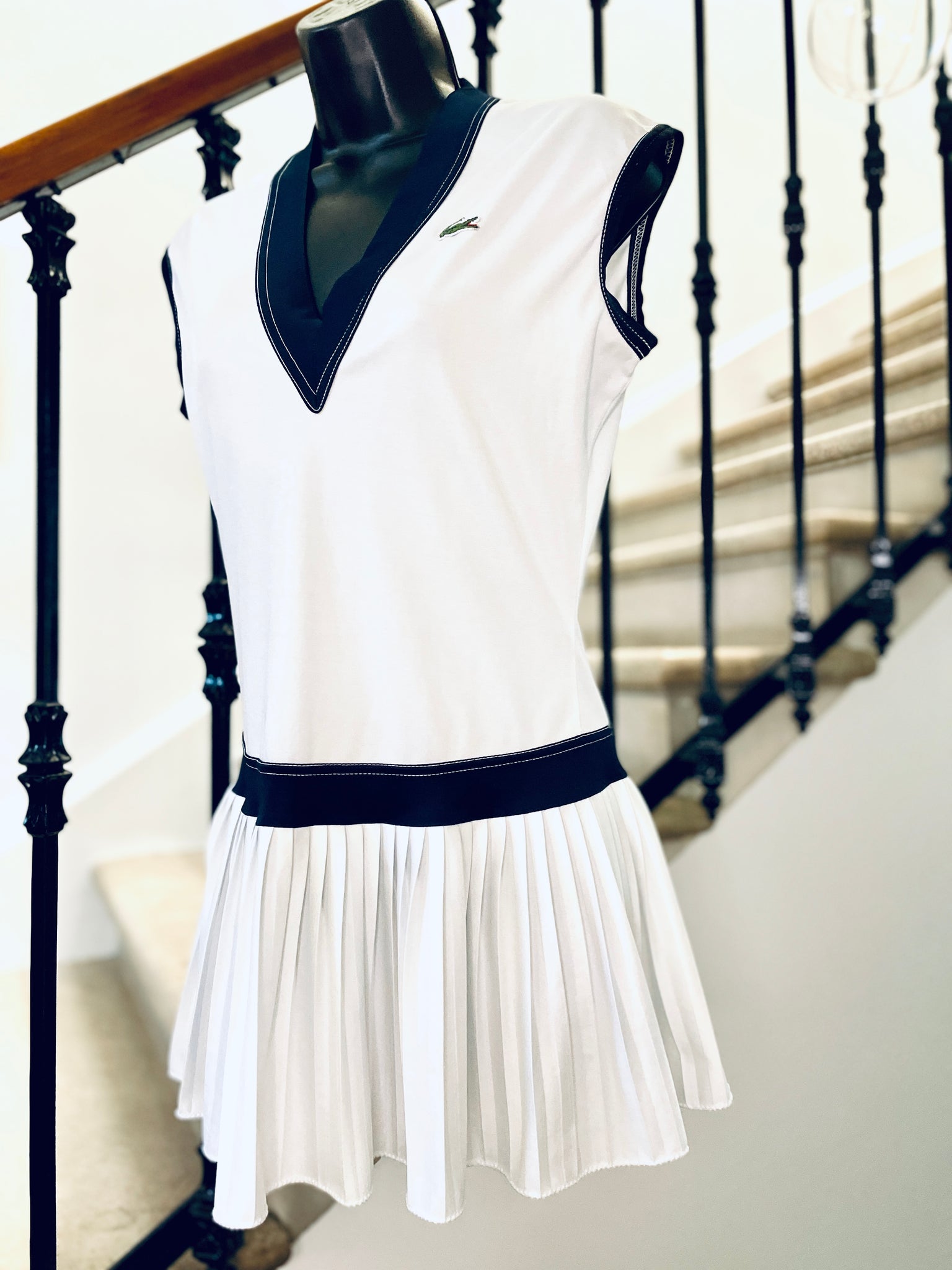 Robe tennis bleue